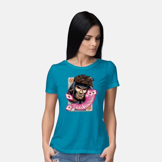 The House Always Wins-Womens-Basic-Tee-glitchygorilla