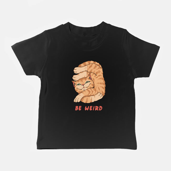 Weird Meowster Cat-Baby-Basic-Tee-vp021