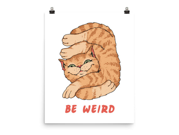 Weird Meowster Cat