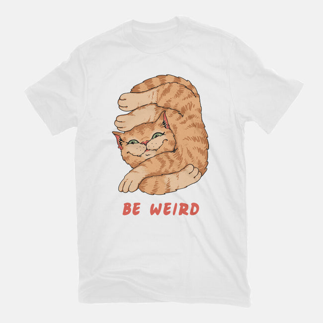 Weird Meowster Cat-Mens-Basic-Tee-vp021