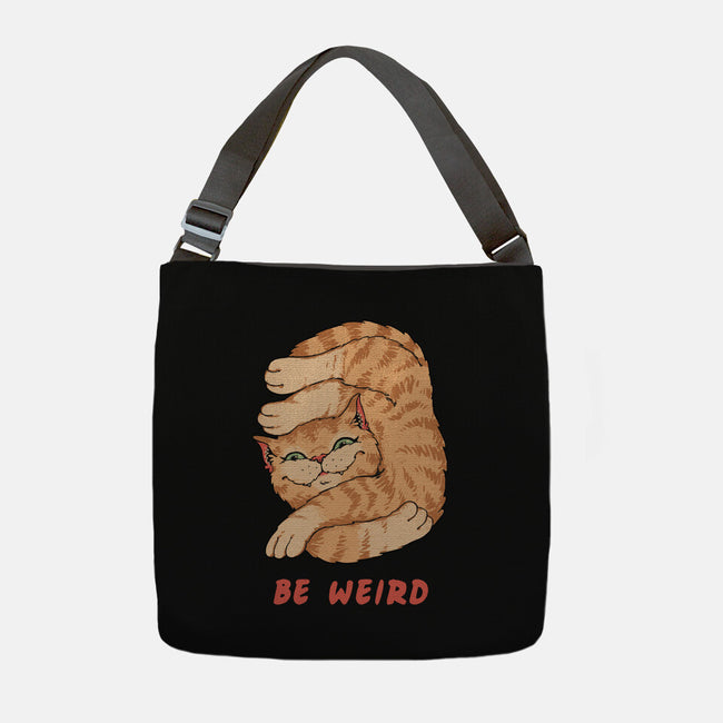 Weird Meowster Cat-None-Adjustable Tote-Bag-vp021