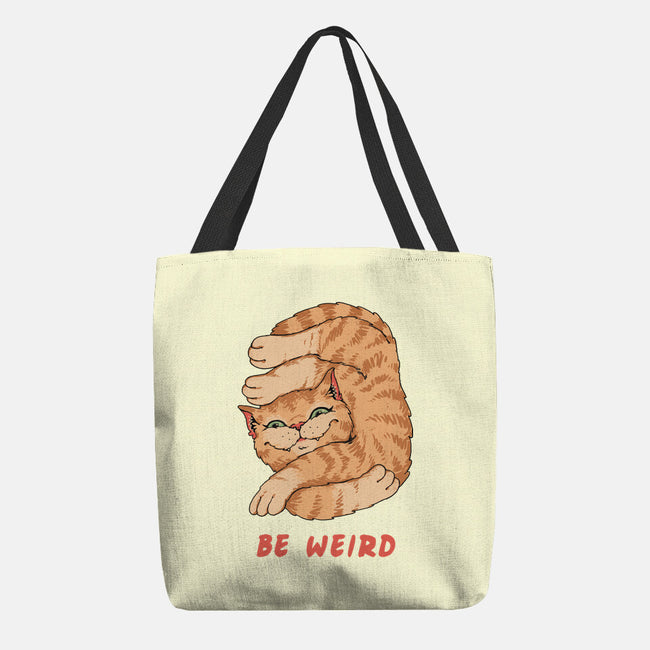 Weird Meowster Cat-None-Basic Tote-Bag-vp021