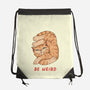 Weird Meowster Cat-None-Drawstring-Bag-vp021
