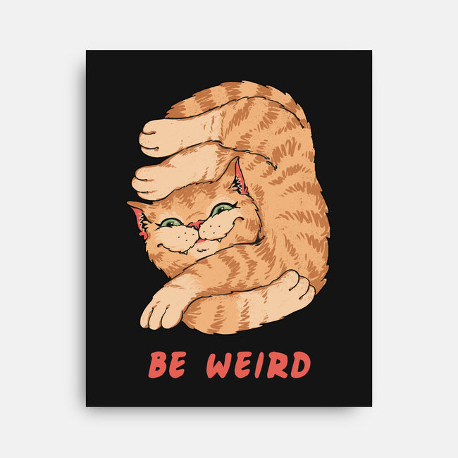 Weird Meowster Cat-None-Stretched-Canvas-vp021