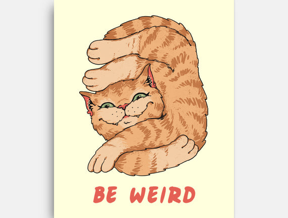 Weird Meowster Cat