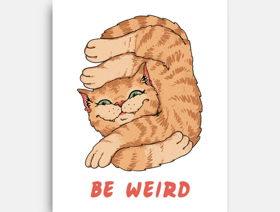 Weird Meowster Cat