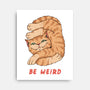 Weird Meowster Cat-None-Stretched-Canvas-vp021