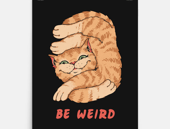 Weird Meowster Cat