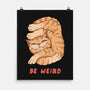 Weird Meowster Cat-None-Matte-Poster-vp021