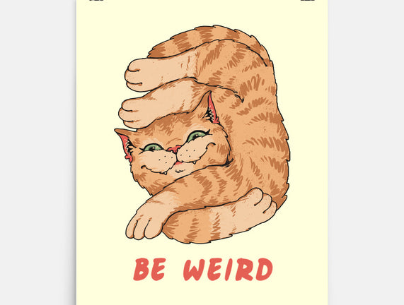Weird Meowster Cat