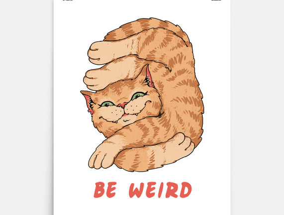 Weird Meowster Cat
