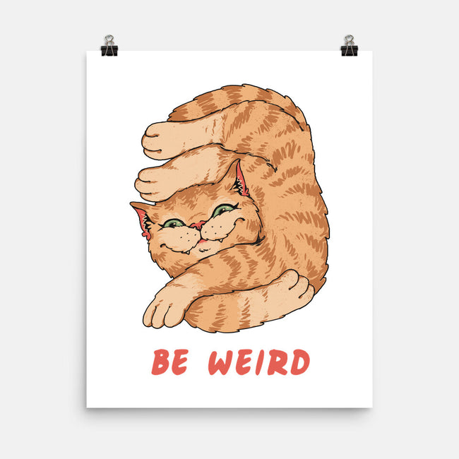 Weird Meowster Cat-None-Matte-Poster-vp021