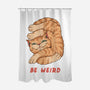 Weird Meowster Cat-None-Polyester-Shower Curtain-vp021