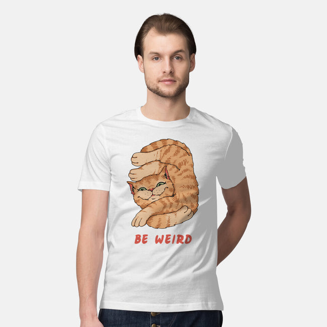 Weird Meowster Cat-Mens-Premium-Tee-vp021