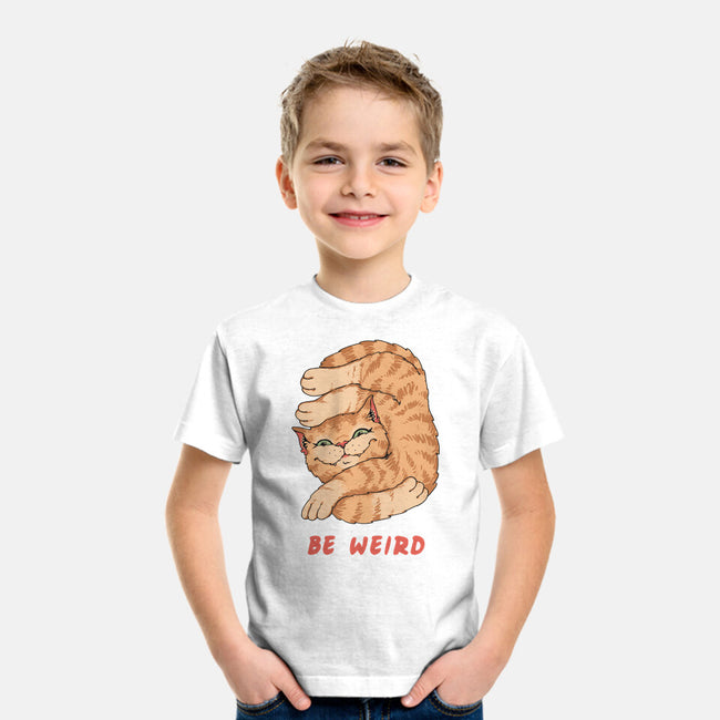 Weird Meowster Cat-Youth-Basic-Tee-vp021