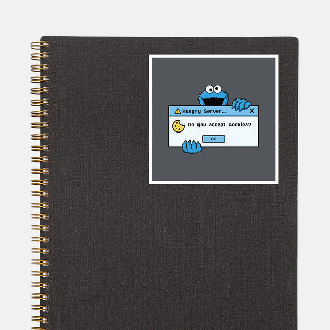 Hungry Server-None-Glossy-Sticker-Eoli Studio