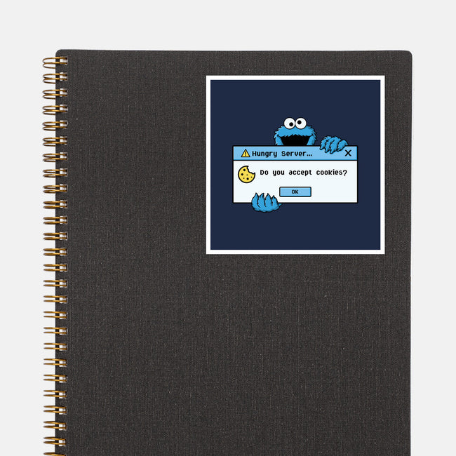 Hungry Server-None-Glossy-Sticker-Eoli Studio