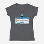 Hungry Server-Womens-V-Neck-Tee-Eoli Studio