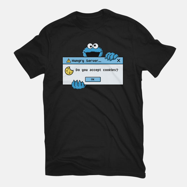 Hungry Server-Womens-Fitted-Tee-Eoli Studio
