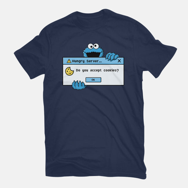 Hungry Server-Unisex-Basic-Tee-Eoli Studio