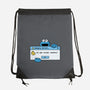 Hungry Server-None-Drawstring-Bag-Eoli Studio