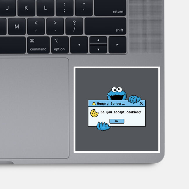 Hungry Server-None-Glossy-Sticker-Eoli Studio
