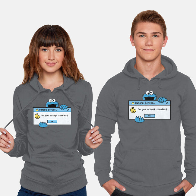 Hungry Server-Unisex-Pullover-Sweatshirt-Eoli Studio