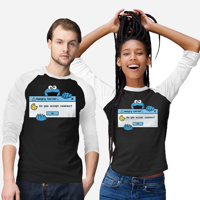 Hungry Server-Unisex-Baseball-Tee-Eoli Studio