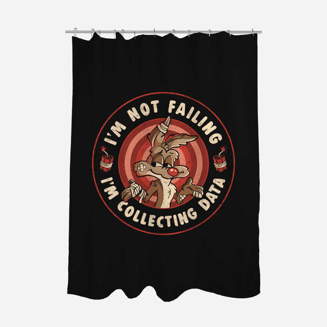 Collecting Data-None-Polyester-Shower Curtain-Arigatees