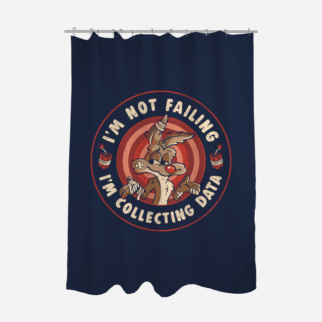Collecting Data-None-Polyester-Shower Curtain-Arigatees