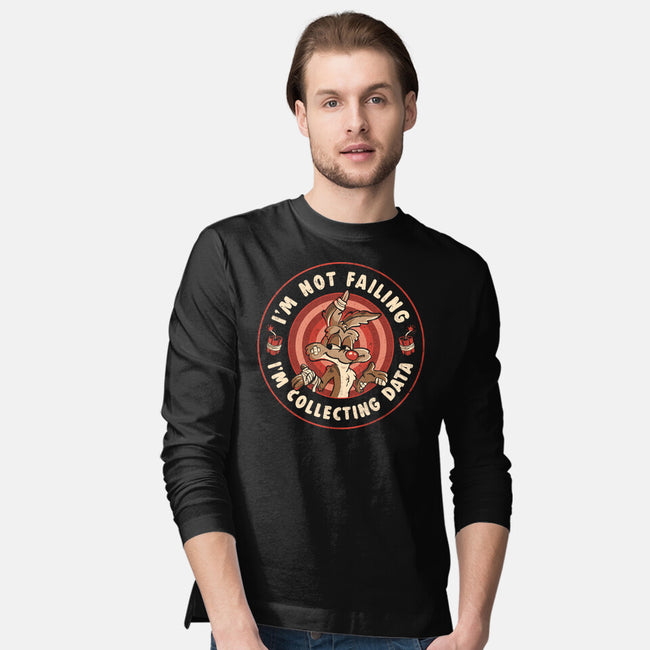 Collecting Data-Mens-Long Sleeved-Tee-Arigatees