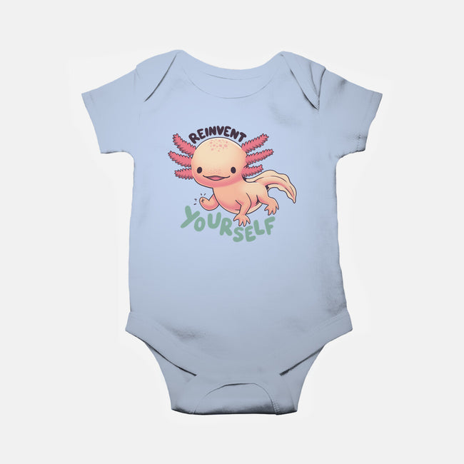 Reinvent Yourself-Baby-Basic-Onesie-Geekydog