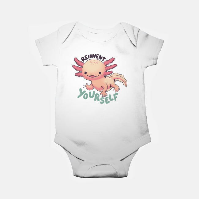 Reinvent Yourself-Baby-Basic-Onesie-Geekydog