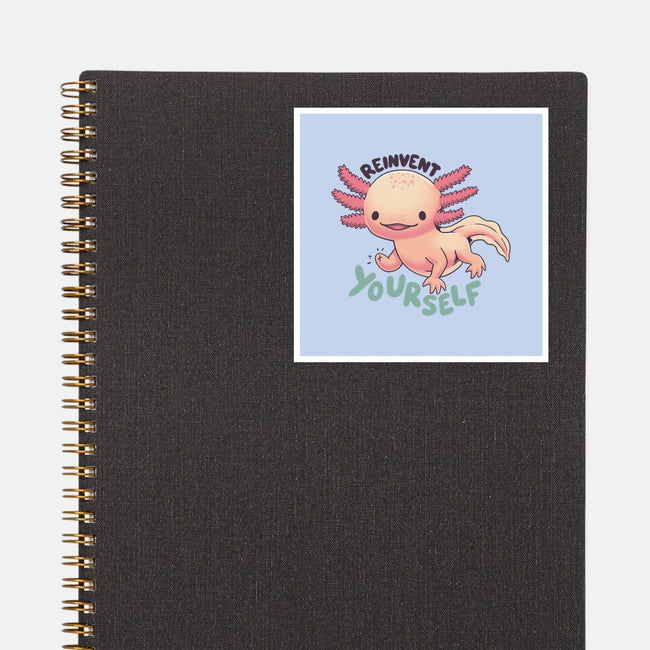 Reinvent Yourself-None-Glossy-Sticker-Geekydog