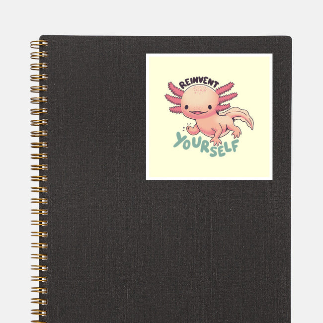 Reinvent Yourself-None-Glossy-Sticker-Geekydog