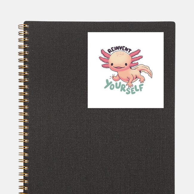 Reinvent Yourself-None-Glossy-Sticker-Geekydog