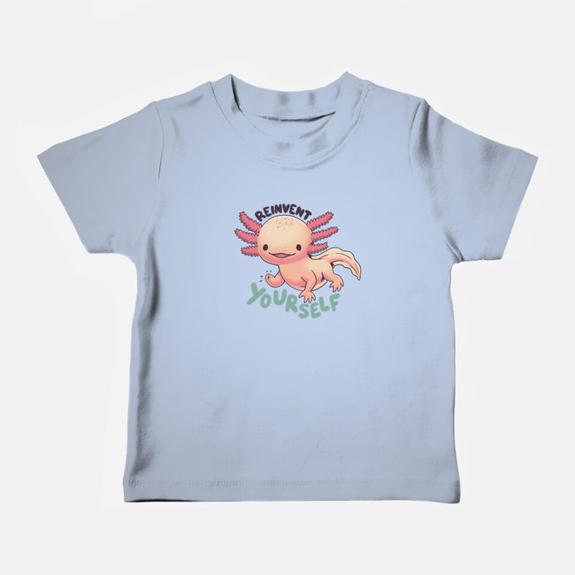 Reinvent Yourself-Baby-Basic-Tee-Geekydog