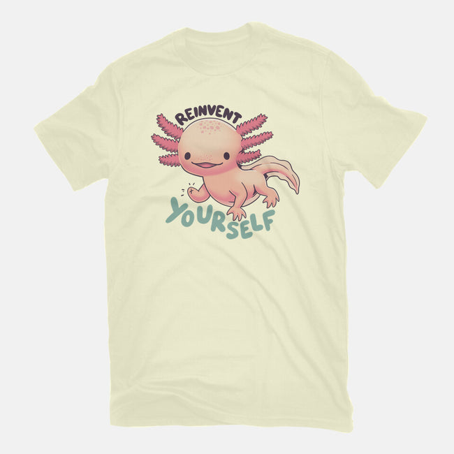 Reinvent Yourself-Mens-Basic-Tee-Geekydog