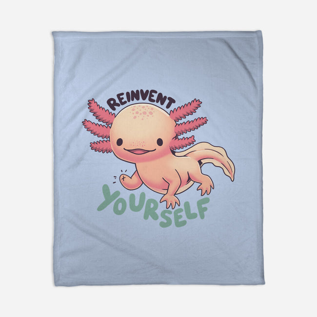 Reinvent Yourself-None-Fleece-Blanket-Geekydog