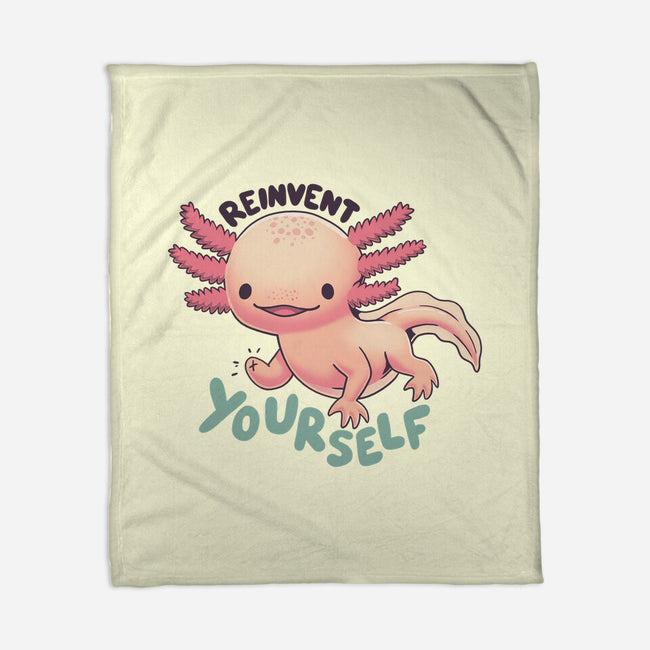 Reinvent Yourself-None-Fleece-Blanket-Geekydog