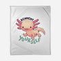 Reinvent Yourself-None-Fleece-Blanket-Geekydog