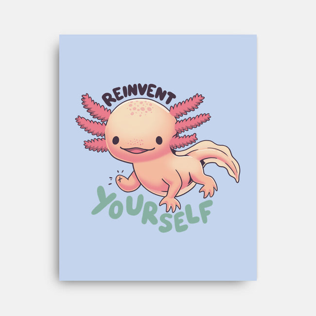 Reinvent Yourself-None-Stretched-Canvas-Geekydog
