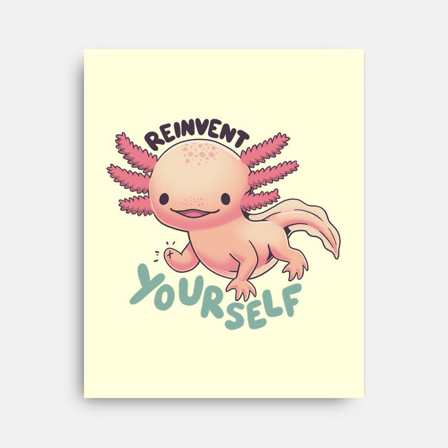 Reinvent Yourself-None-Stretched-Canvas-Geekydog