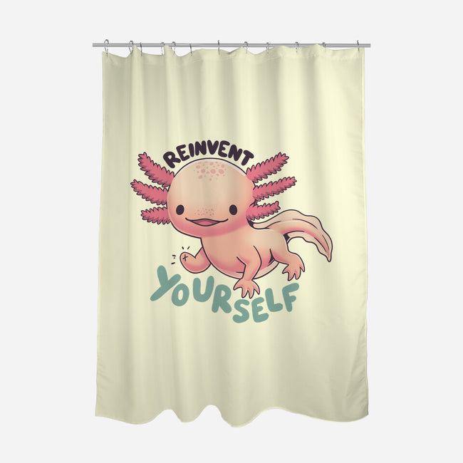 Reinvent Yourself-None-Polyester-Shower Curtain-Geekydog