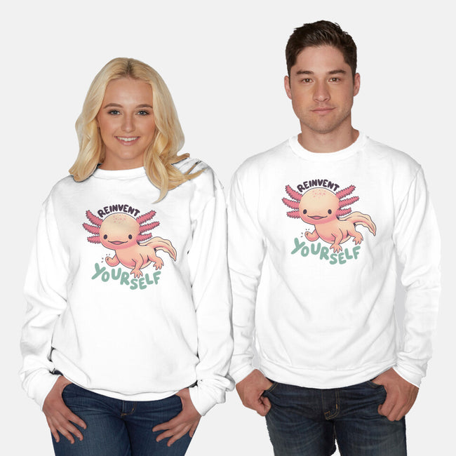 Reinvent Yourself-Unisex-Crew Neck-Sweatshirt-Geekydog