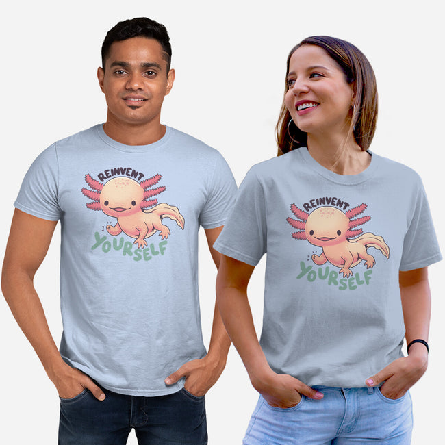 Reinvent Yourself-Unisex-Basic-Tee-Geekydog