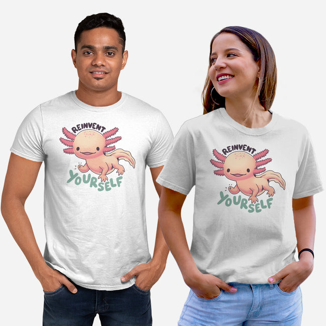 Reinvent Yourself-Unisex-Basic-Tee-Geekydog