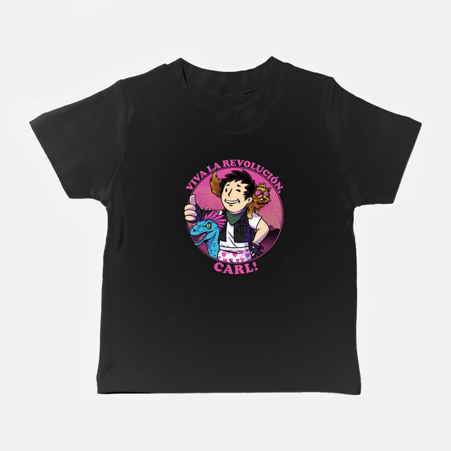 Viva La Revolucion Carl-Baby-Basic-Tee-joerawks