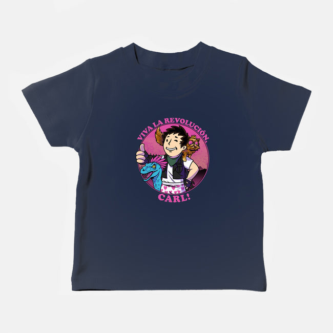 Viva La Revolucion Carl-Baby-Basic-Tee-joerawks