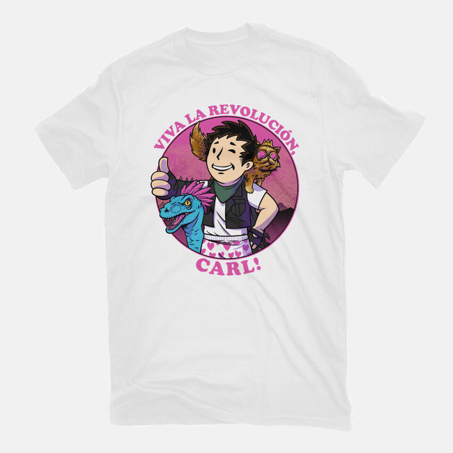 Viva La Revolucion Carl-Mens-Basic-Tee-joerawks